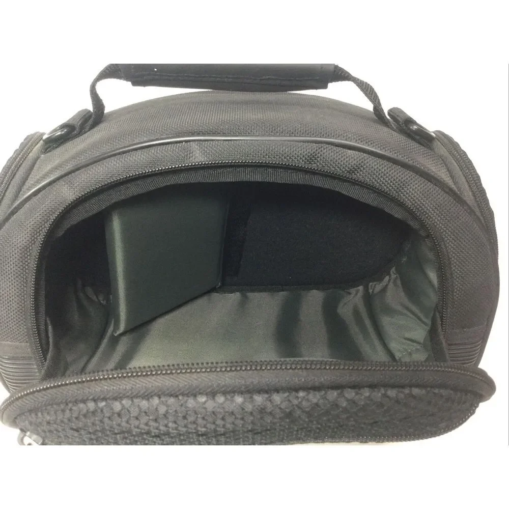 Mainstays Generic‎ Black Nylon Camera Bag 3 Outside Pockets No Shoulder Strap
